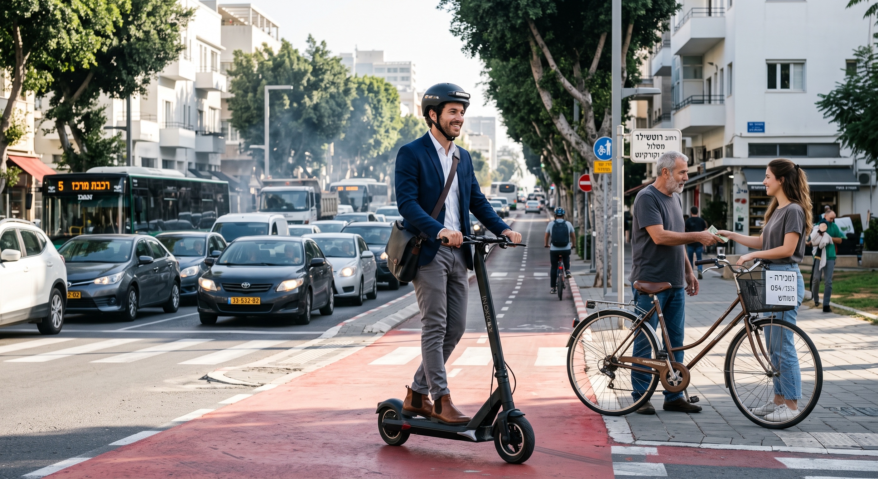 החופש לזוז: מדריך הניידות החכמה (והרכב הראשון) בעיר בלי לקרוע את הכיס